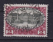 Austria 1916 Mi.Nr. 154 estampados