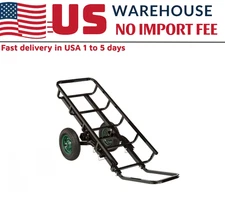 Viking Tilt-N-Go Hitch Mounted Game Carrier Cart 300lb Capacity with Wheel Kit