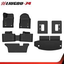 Tpe All Weather Floor Mats Trunk Mats Fit For Dodge Durango 2016-2026 7 Seats Tpe All Weather Floor Mats Trunk Mats Fit For Dodge Durango 2016-2026 7 Seats