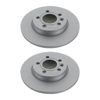 2 Bremsscheiben Voll Ø 280 Mm Triscan Passend FüR U.A. Vw Transporter