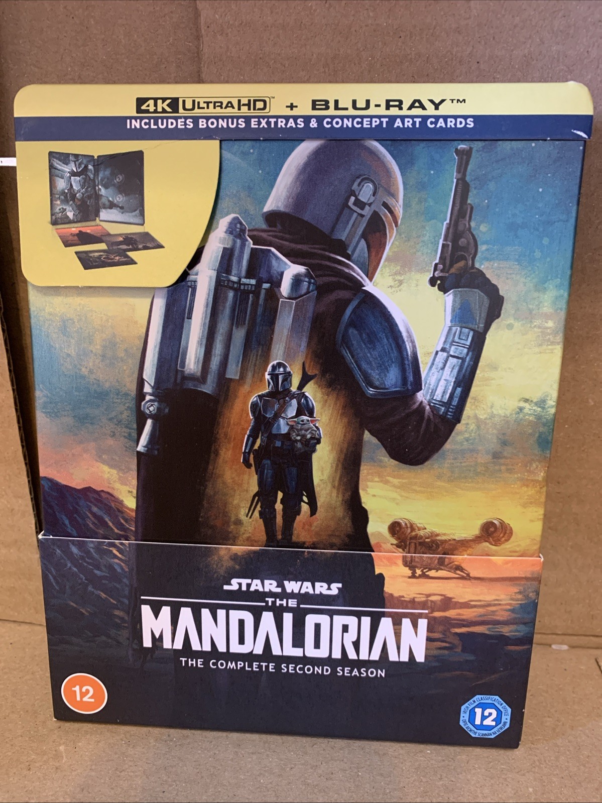MANDALORIAN Complete Series/Season 2  - 4K UHD & Bluray Steelbook