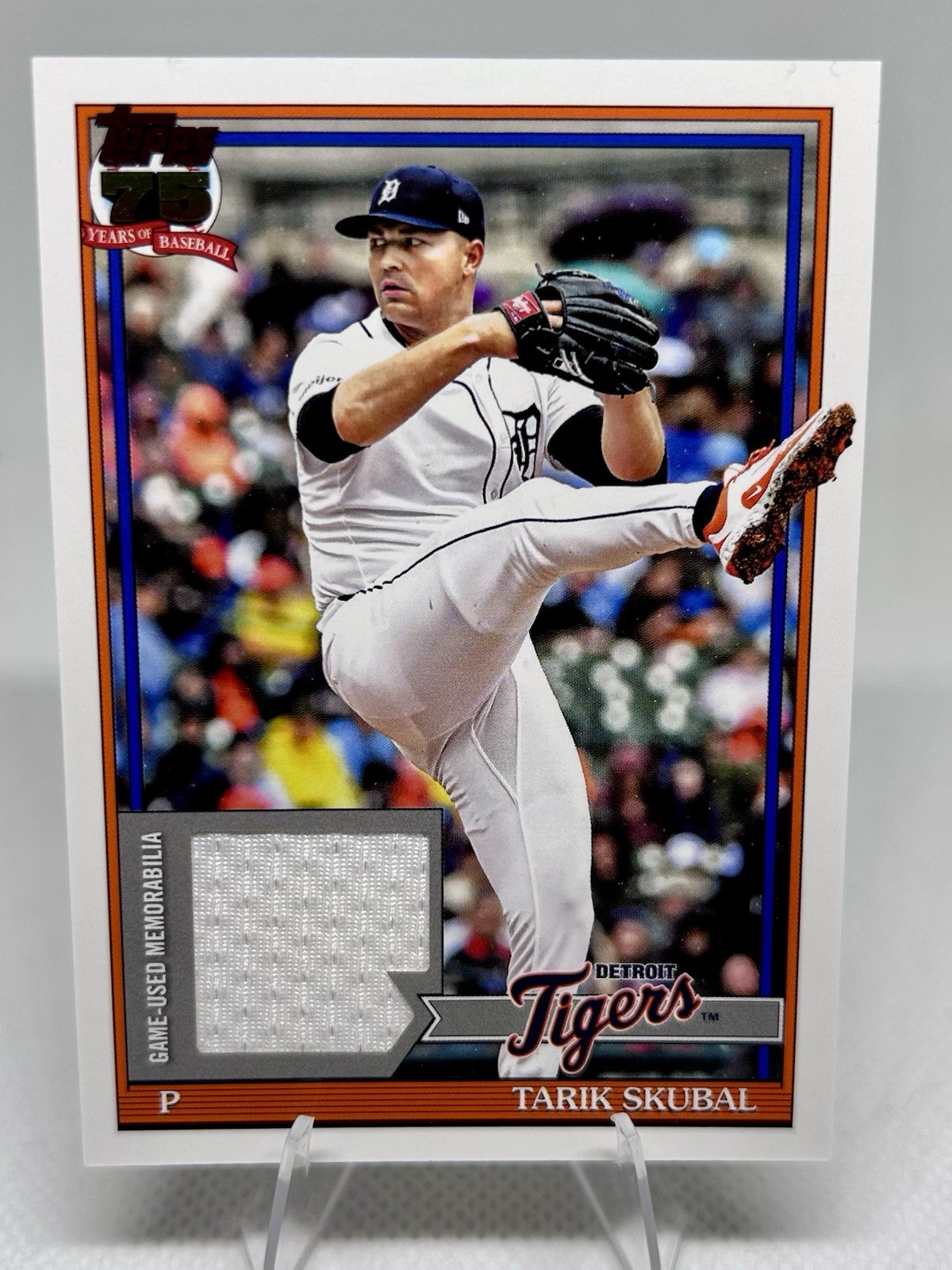 Tarik Skubal - 1991 Topps Baseball Relic - Game-Used Jersey #91R-TS