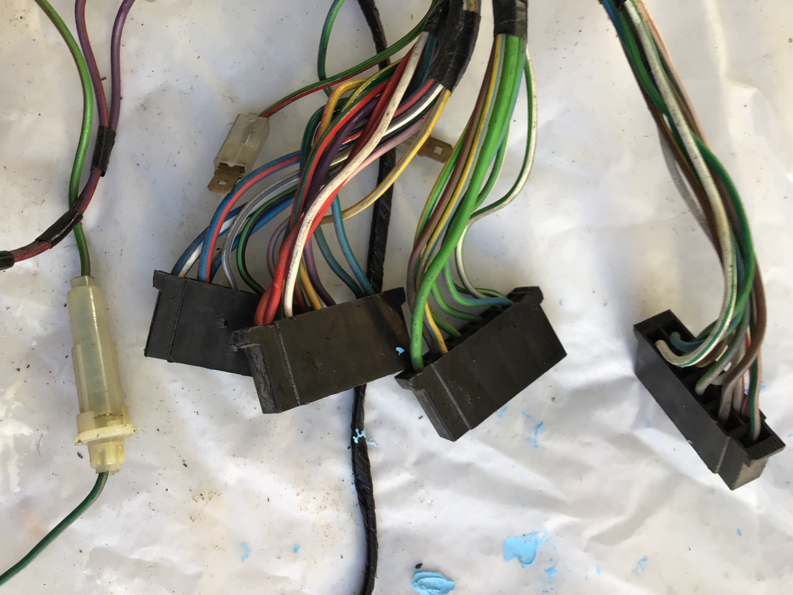 1966-80 Rolls Royce Silver Shadow Wraith II Front Lower Dash Wiring Harness