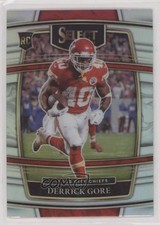 2021 Panini Select Concourse Silver Prizm Derrick Gore #84 7l6