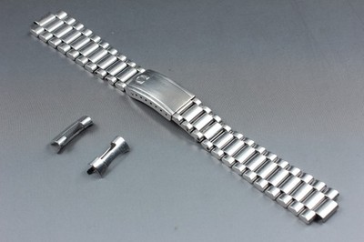 Vintage Near Mint Omega 1125/002 20mm Stainless Steel Bracelet From JAPAN