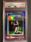 2024 Donruss Rated Rookie Caleb Williams #327 Optic Preview Pink (RC) PSA 10