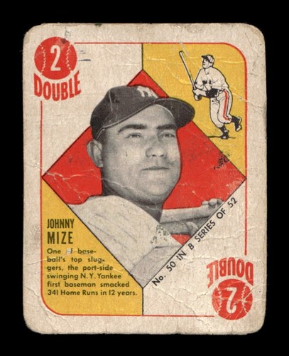 Johnny Mize #50 card