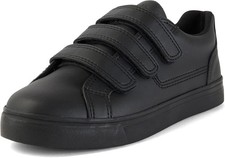 Image of Kickers Unisex Kids Tovni Triple Strap School Shoes | Smart Everyday School Look