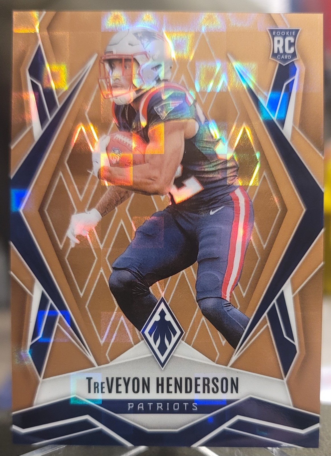 2025 Phoenix TreVeyon Henderson RC Bronze Pandora /125 #187 Patriots Rookie📈🔥
