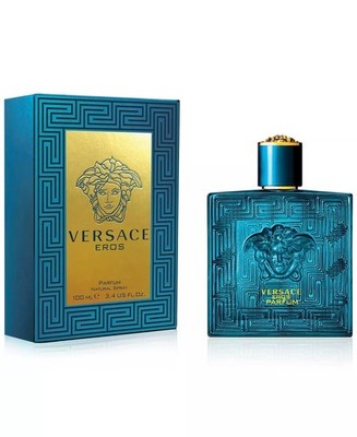 Versace Eros by Versace 3.4 oz Parfum Cologne for Men New In Box