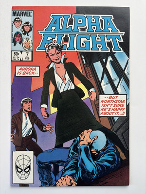 Alpha Flight #7, February 1984, NM+ (~9.6), John Byrne, Very Clean!