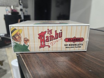 Big Bambu Classic Cigarette Rolling Papers! - ( 50-PACK ) FAST SHIPPING