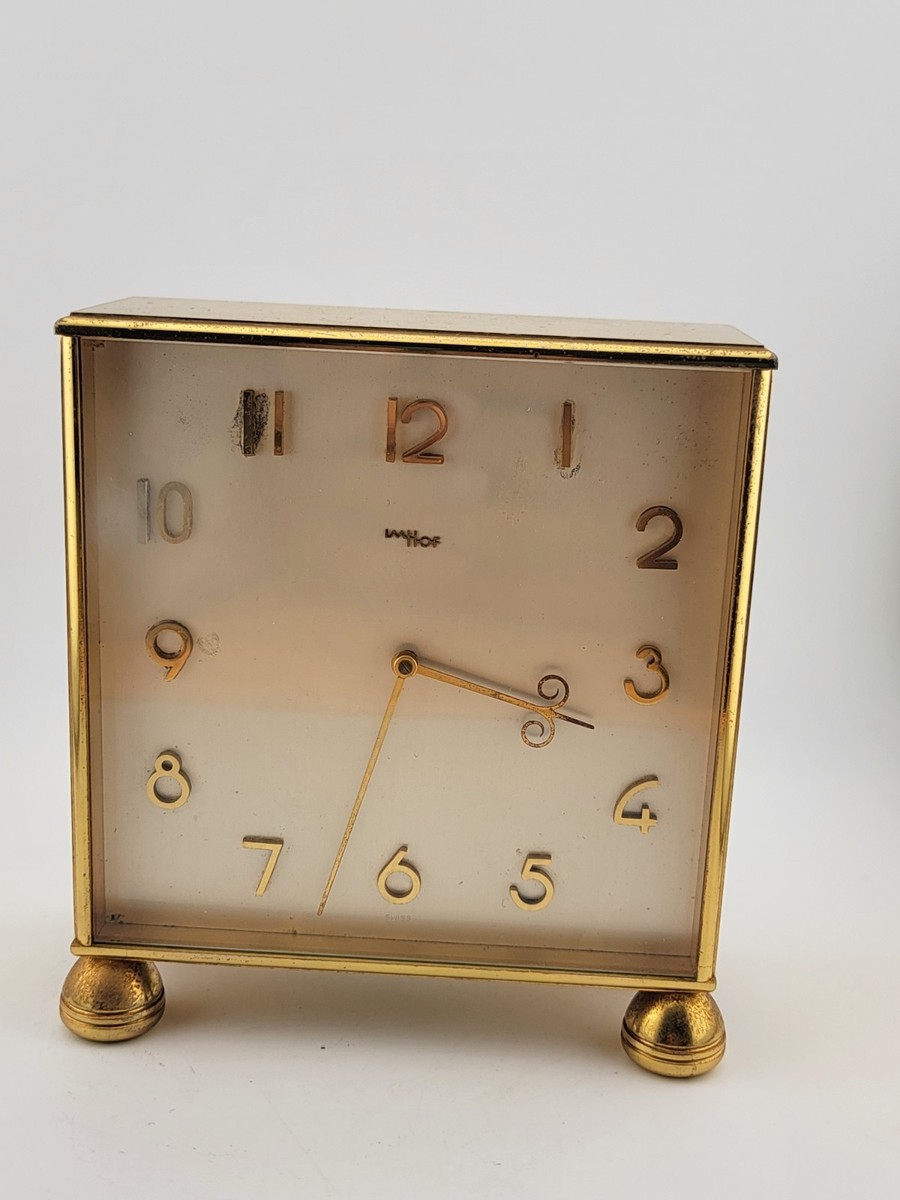 Rare 1960's Swiss IMHOF Double Sided Partner's Mechanical Desk