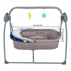 Motorized Bluetooth Swing Music Cradle Rocker Chairs 55lbs Electric Baby Swing