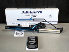 BaByliss PRO Nano Titanium 1" Extended-Barrel Curling Iron Max 430 F
