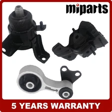 Motor&Trans Mount Set 3PCS A6495,A6496,A4423 FIT FOR 2003-2006 Mazda 6 3.0L 