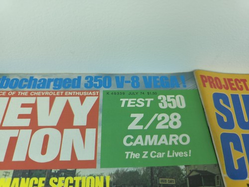 SUPER CHEVY ACTION POWER Magazine Lot 6 1973 & 1974 - Bild 3 von 18
