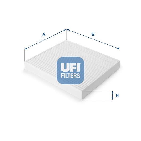 UFI Innenraumfilter 53.093.00 Partikelfilter FüR DY GG GY Mazda GH Sport CX ER-image