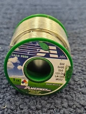 Amerway Solder 1lb SW SN95 SB5, .125" Diameter l#1305 I#552