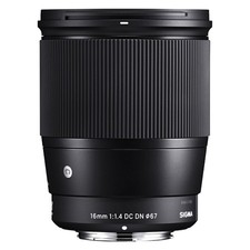Sigma 16mm f/1.4 DC DN Contemporary Lens for Sony E Mount