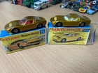 2x VINTAGE MATCHBOX SUPERFAST No.33 LAMBORGHINI MIURA P400 IN ORIGINAL BOX