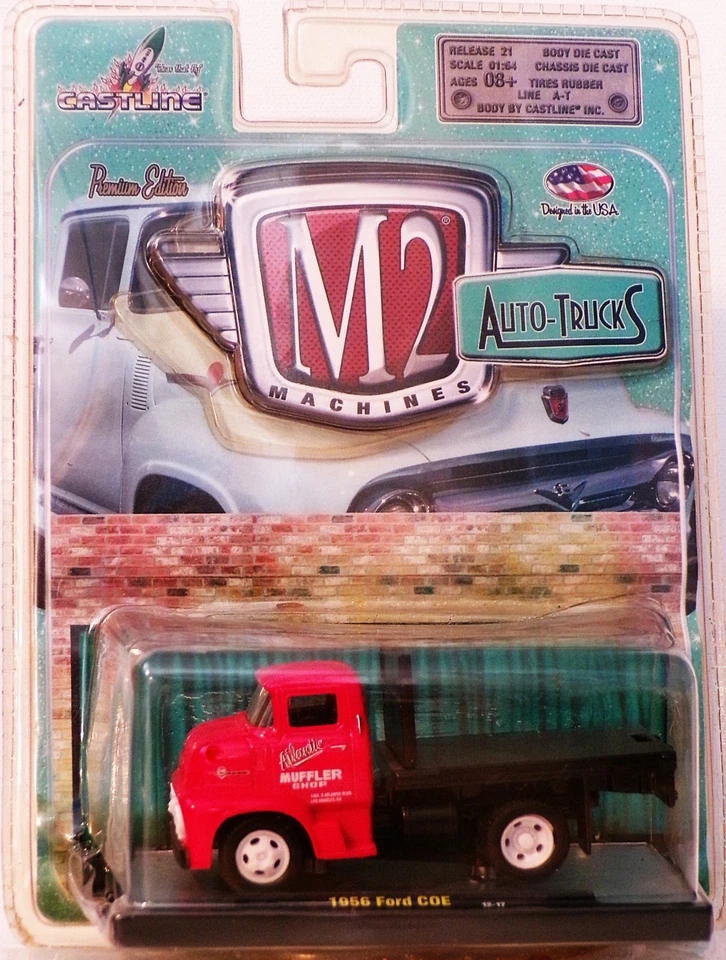 1956 Ford COE  12-17  Atlantic Muffler Shop...AUTO-TRUCKS - Premium Edition.1:64 - Image 2 of 4