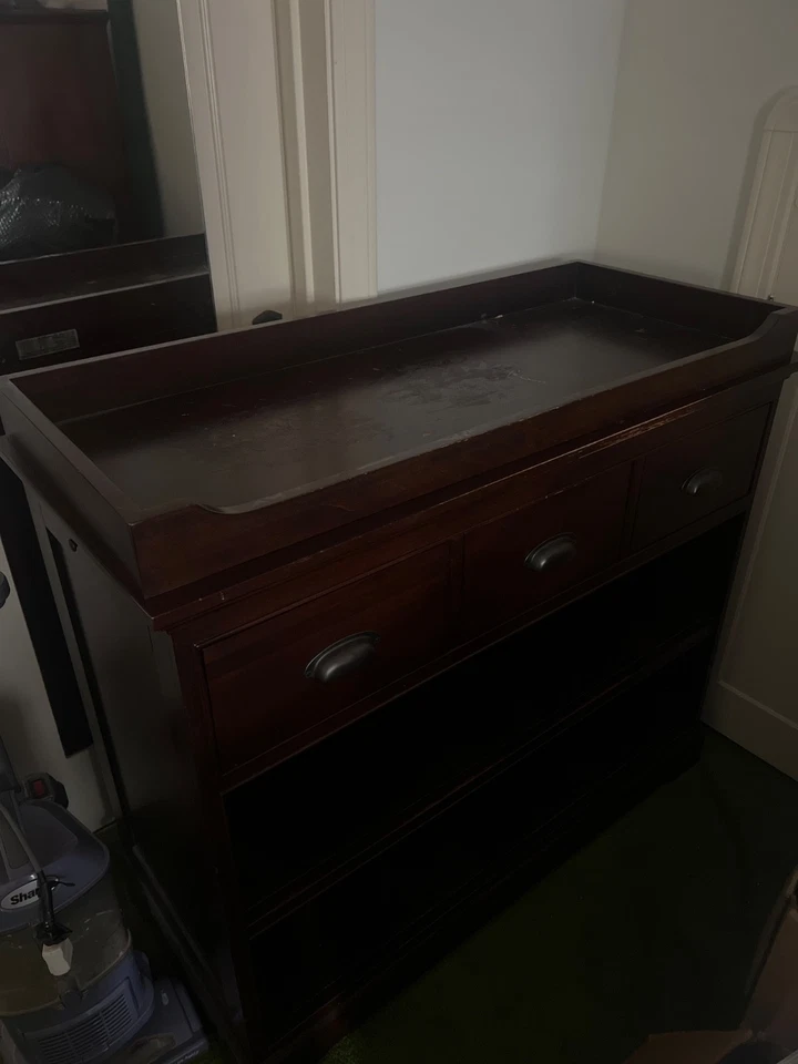 **USADO**Mesa de troca de celeiro de cerâmica  - Imagem 2 de 2