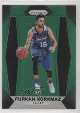 2017-18 Panini Prizm Green Prizm Furkan Korkmaz #4 y3x