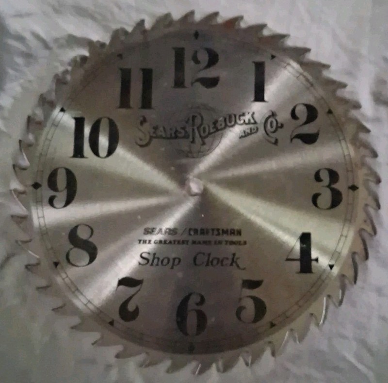 Sears/Craftsman Decorative Shop Clock 