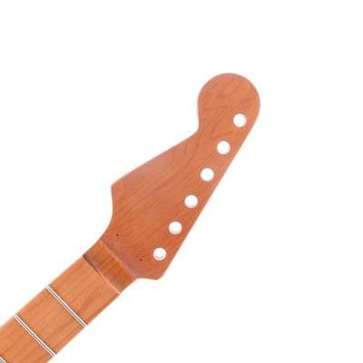 Charvel Style DK24 Neck Roasted Maple 12-16'' Fretboard Reverse Headstock
