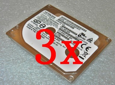 3 Lot - 30GB Hitachi Travelstar 1.8'' 4200RPM  P/N: 08K1569 ZIF Hard Drives -LN
