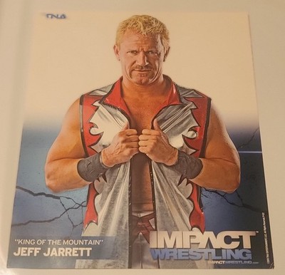 Jeff Jarrett 2011 TNA Impact 8X10 Promo Photo UN-SIGNED King of the Mountain
