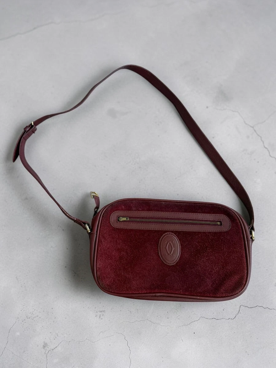 25+ Cartier Suede Exterior Bags & Handbags for Women for sale