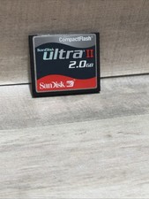 SanDisk Ultra II 2GB CF Compact Flash Camera Memory Card