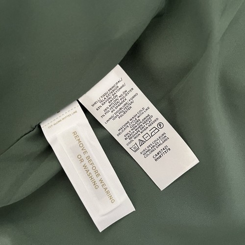 Ann Taylor Hutton Blazer in Twill Dusty willow green Size 2 Petit Career classic - Picture 9 of 11