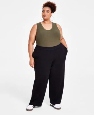 Nina Parker Trendy Plus Size Pull-On Knit 190917774160 3X RT $89.0