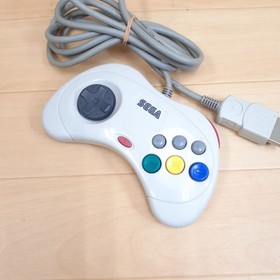 Sega Saturn console white bundle with 5 Games & 2 controllers Japanese System