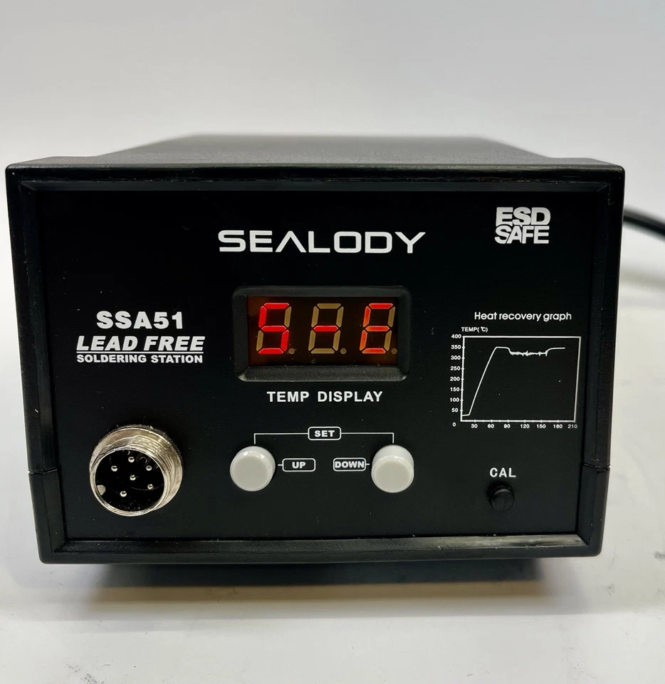 Sealody SSA51 ESD Safe Temperature-Controlled Lead-Free Solder Station No Iron - Image 3 of 4