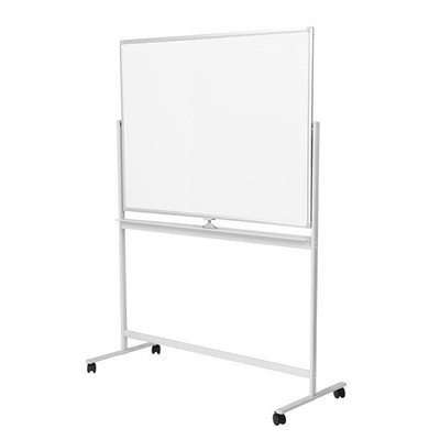LogiLink W129036102 EO0064 Dry Erase Whiteboard Mobile Double-Sided, Metal, ~E~
