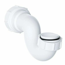 MA10442A  Shallow Bath Trap  40mm Bath Waste Outlet