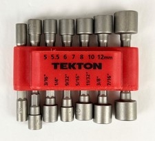TEKTON Quick-Change Power Nut Driver Bit Set,...