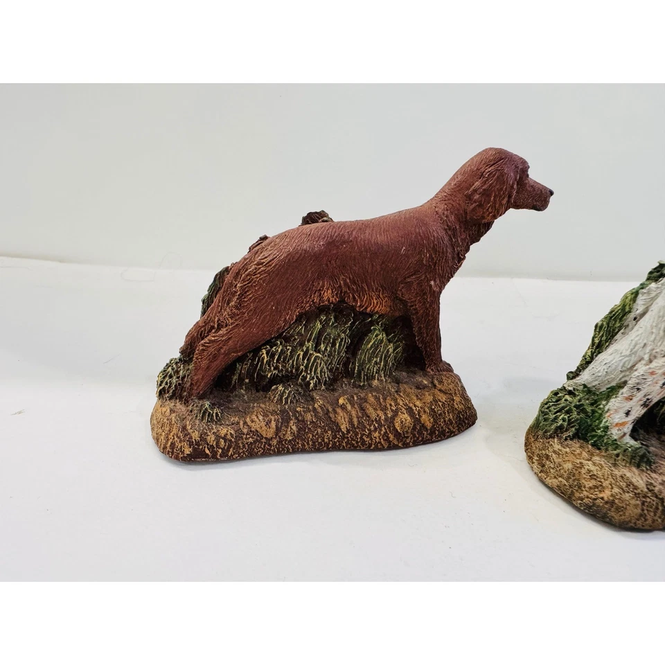 Коллекция Kennel Club бронзовые винтажные фигурки охотничьих собак холодного литья - Изображение 4 из 4