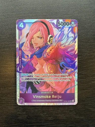 Vinsmoke Reiju Super Rare OP06-069 One Piece TCG English SR