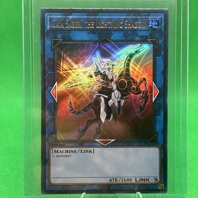 Gaia Saber, the Lightning Shadow DUDE-EN022 Duel Devastator 1st Edition