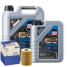 Motoröl 5W30 LIQUI MOLY Top Tec 4600 6L+MAHLE Ölfilter