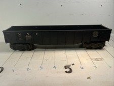 POSTWAR LIONEL NYC 6462 NEW YORK CENTRAL GONDOLA CAR BLACK O GAUGE 618861