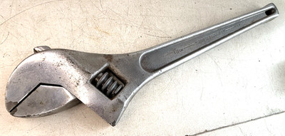 Vintage Wrench J.H. Williams 15'' SUPERJUSTABLE USA Forged Alloy