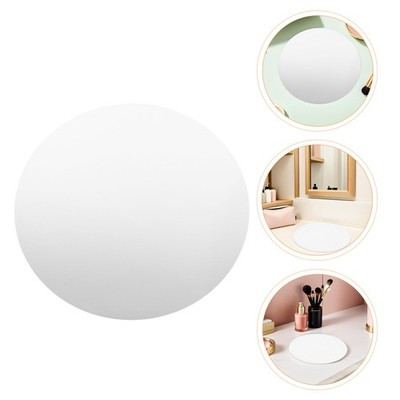 Round Acrylic Mirror Tray: Wedding Acrylic Mirror Tray - 30cm/11.8 Inch Makeup