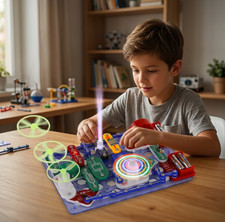 Kids Electronic Circuit Kit Educational STEM Science Toy with Premium ABS Cop...