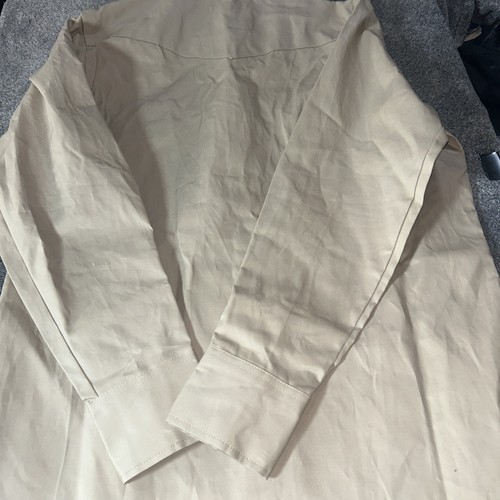 Wrangler Pearl Snap Long Sleeve Shirt Men's Size Large Tall MS70319 Beige NWT - Picture 11 of 14